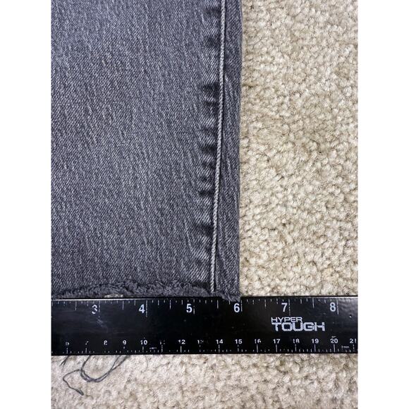Madewell Womens Dark Gray The Curvy Perfect Vintage Jean Size 24P B641 - Picture 13 of 14